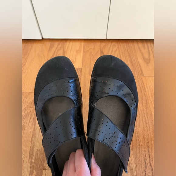 NAOT. Black Suede Mary Janes. Size Euro 42/US 11. - Picture 3 of 10